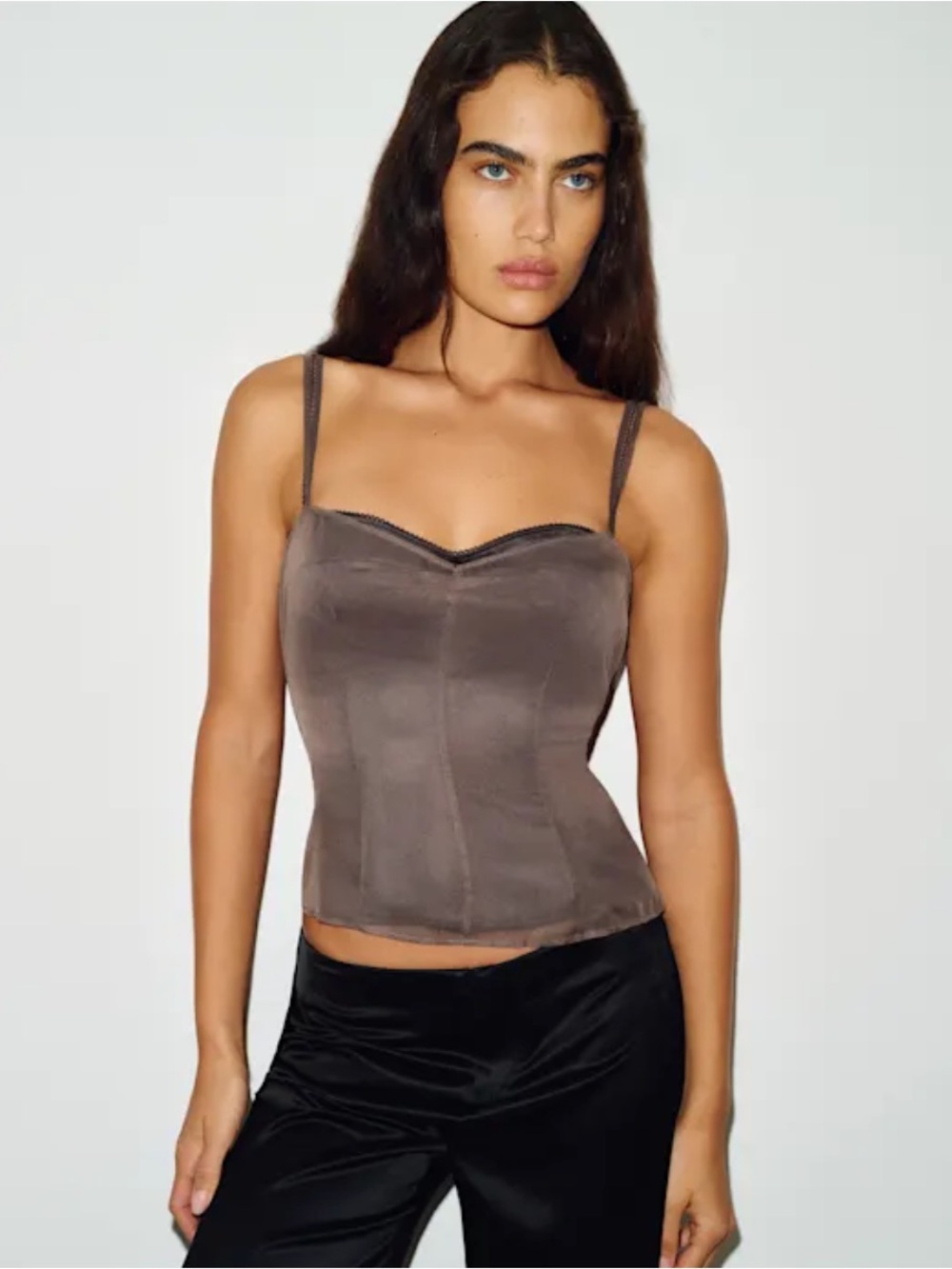 Reformation Fifer Top in Smoke size 0 new without tags $188 trendy style